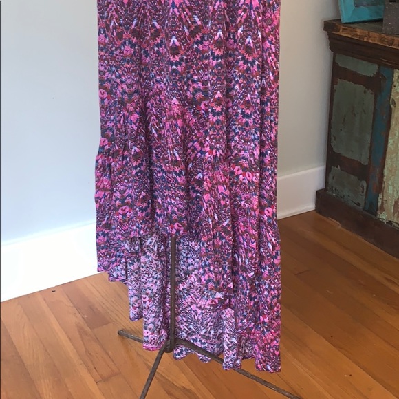 Boho style flowy dress with crochet trim various sizes. - Picture 7 of 11